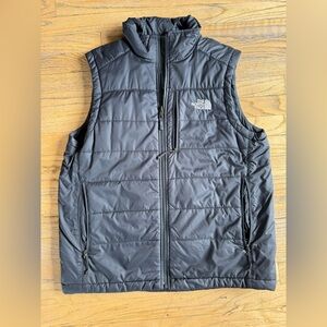 North Face lightweight, puffer, vest, size medium.